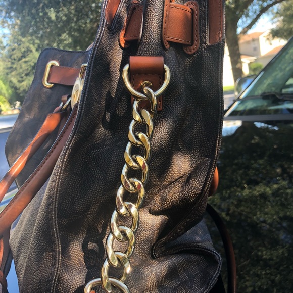 Michael Kors Brown Signature Bag - Picture 3 of 6